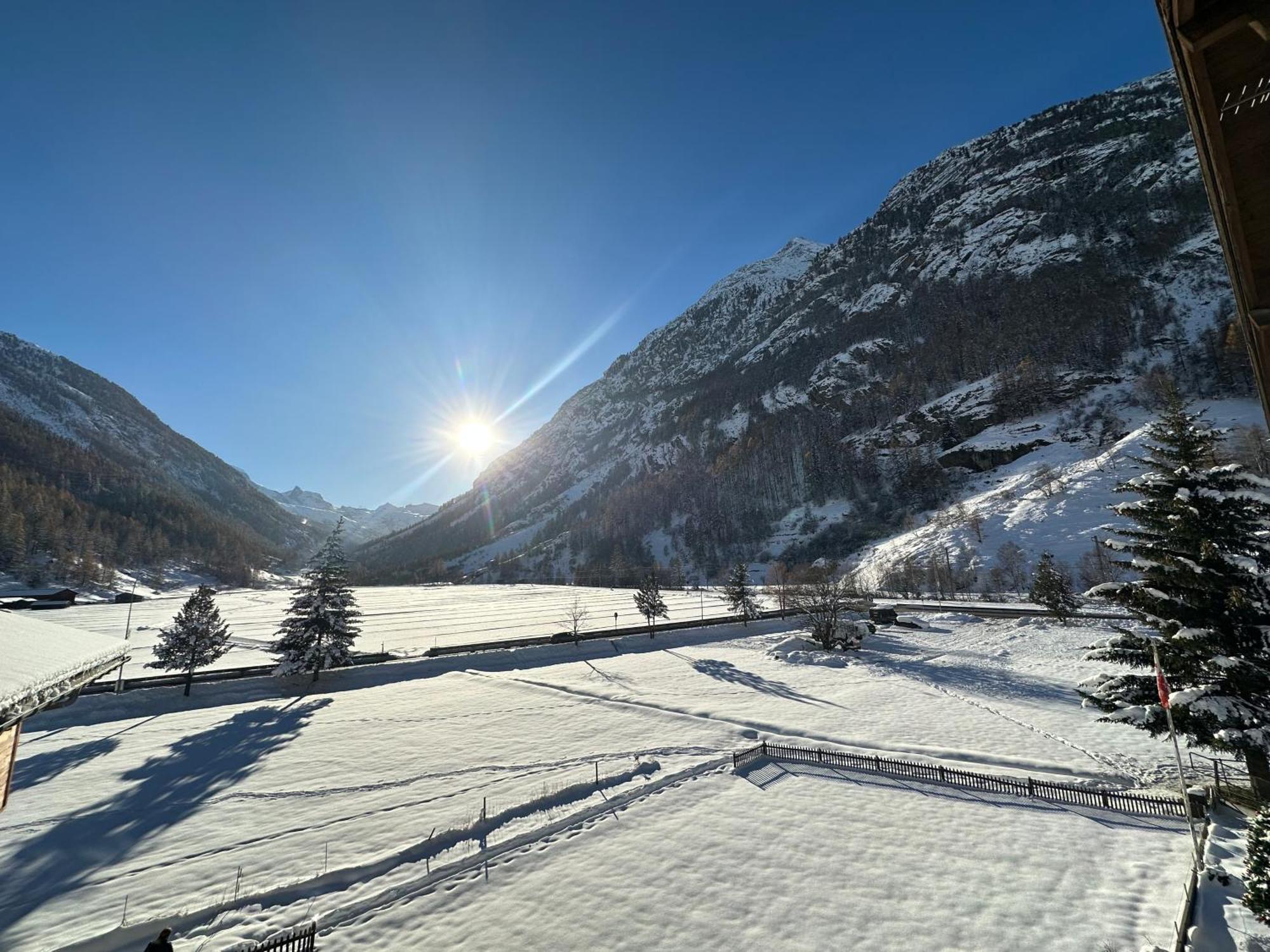 Enjoy The View Apartment Close To Zermatt With Parking Таш Экстерьер фото